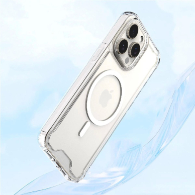 Samsung Galaxy S24 FE Wozinsky Clear Corner MagSafe dėklas - skaidrus 4