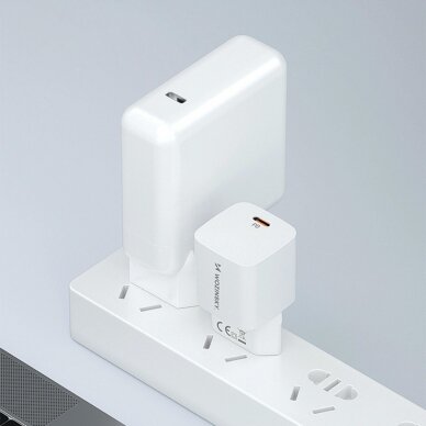 Wozinsky CMWCS USB-C PD 20W wall Įkroviklis  - baltas 9