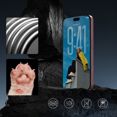 iPhone 18 Pro Max Wozinsky EasyFit Privacy Glass privatumo apsauginis stiklas (2 vnt.) 3 iPhone 18 Pro Max Wozinsky EasyFit Privacy Glass privatumo apsauginis stiklas (2 vnt.) 3