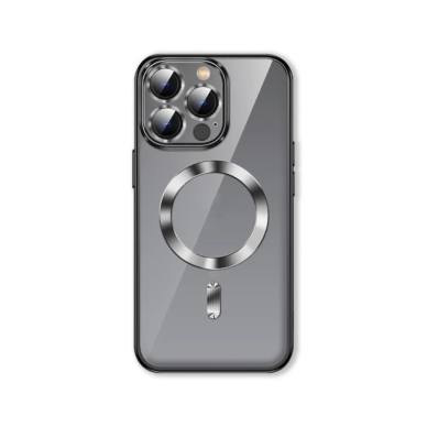Samsung Galaxy S24 FE Wozinsky Electroplated Magsafe dėklas - sidabrinis 2