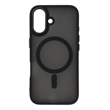Akcija! Wozinsky Fashion Dėklas MagSafe skirtas Samsung Galaxy S25 - Juodas  1 Akcija! Wozinsky Fashion Dėklas MagSafe skirtas Samsung Galaxy S25 - Juodas  1