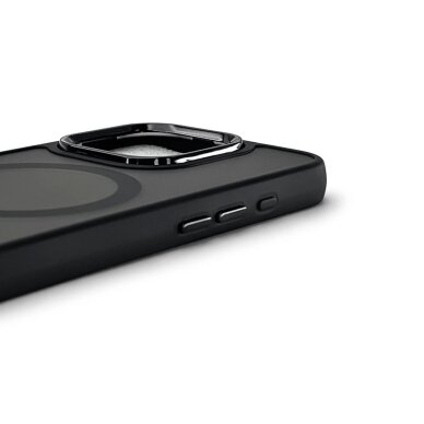 Akcija! Wozinsky Fashion Dėklas MagSafe skirtas Samsung Galaxy S25 - Juodas  4