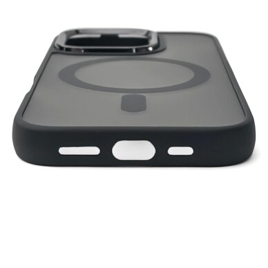 Akcija! Wozinsky Fashion Dėklas MagSafe skirtas Samsung Galaxy S25 - Juodas  5