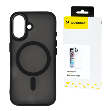 Wozinsky Fashion Dėklas with MagSafe skirtas Samsung Galaxy S24 FE - Juodas