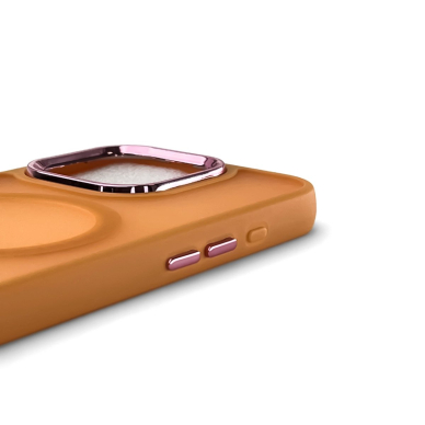 Wozinsky Fashion dėklas su MagSafe Samsung Galaxy S24 FE - oranžinis 4