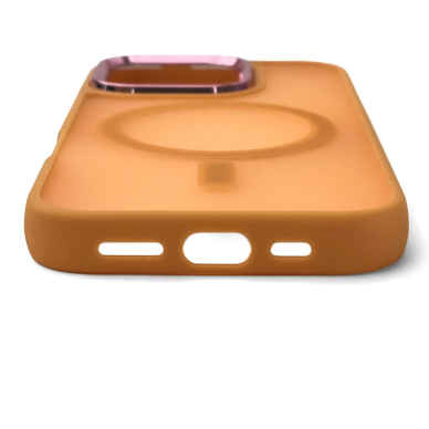 Wozinsky Fashion dėklas su MagSafe Samsung Galaxy S24 FE - oranžinis 5