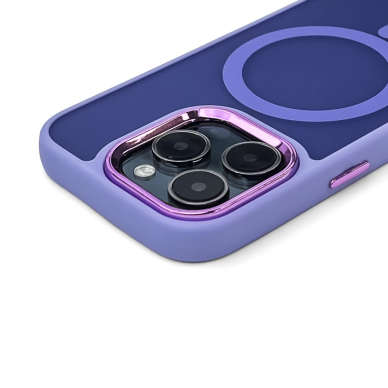 Wozinsky Fashion dėklas su MagSafe Samsung Galaxy S24 FE - violetinis 3