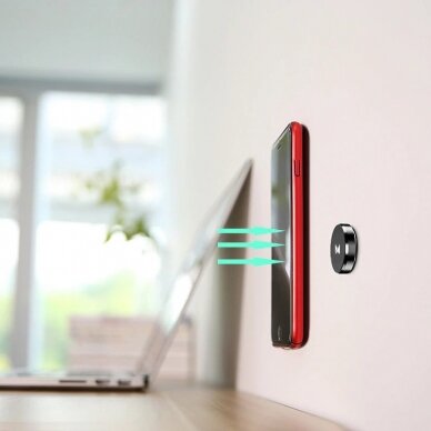 Wozinsky Flat Vehicle Mount Magnetic Bracket juodas (Wmh-02) 10