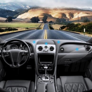 Wozinsky Flat Vehicle Mount Magnetic Bracket juodas (Wmh-02) 13 Wozinsky Flat Vehicle Mount Magnetic Bracket juodas (Wmh-02) 13