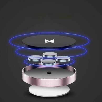 Wozinsky Flat Vehicle Mount Magnetic Bracket juodas (Wmh-02) 17 Wozinsky Flat Vehicle Mount Magnetic Bracket juodas (Wmh-02) 17