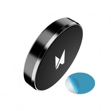 Wozinsky Flat Vehicle Mount Magnetic Bracket juodas (Wmh-02) 6