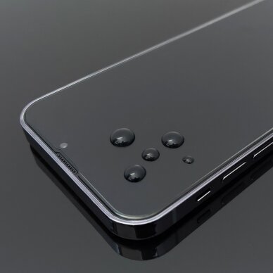 Ekrano apsauga Wozinsky Full Cover Flexi Nano glass Samsung Galaxy A73 juoda 5