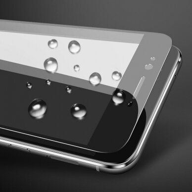 Wozinsky Full Cover Flexi Nano Glass Hibridinis Apsauginis Stiklas Iphone 12 Mini Juodais Kraštais 2