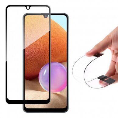 Dėklas Wozinsky Full Cover Flexi Nano Glass Hybrid Screen Protector with frame Samsung Galaxy A42 5G skaidrus Dėklas Wozinsky Full Cover Flexi Nano Glass Hybrid Screen Protector with frame Samsung Galaxy A42 5G skaidrus