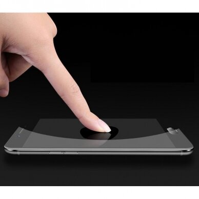 3D Nano Flexi Glass apsauginė plėvelė Samsung Galaxy S21 Ultra 5G juodais kraštais 5