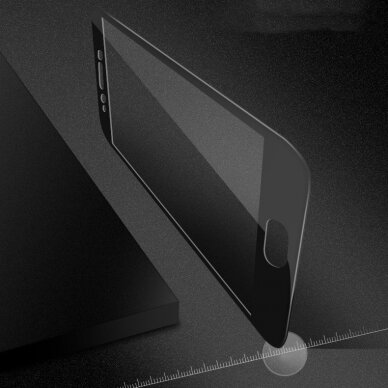 Apsauginis Ekrano Stikliukas Su Rėmeliu Wozinsky Full Cover Flexi Nano Glass Hybrid Xiaomi Redmi Note 10 5G Juodas 8