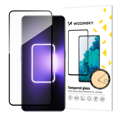 Ekrano apsauga Wozinsky Full Glue Tempered Glass Realme GT Neo 5 / Realme GT3 Juodais kraštais
