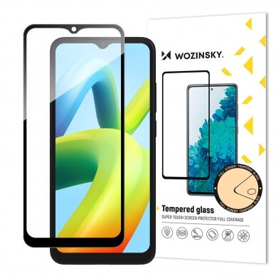 Ekrano apsauga Wozinsky Full Glue Tempered Glass Xiaomi Redmi A2 / Redmi A1 Juodais kraštais Ekrano apsauga Wozinsky Full Glue Tempered Glass Xiaomi Redmi A2 / Redmi A1 Juodais kraštais