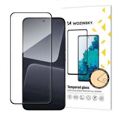 Ekrano Apsauga Wozinsky Full Glue tempered glass with black frame for Xiaomi 14 Ekrano Apsauga Wozinsky Full Glue tempered glass with black frame for Xiaomi 14