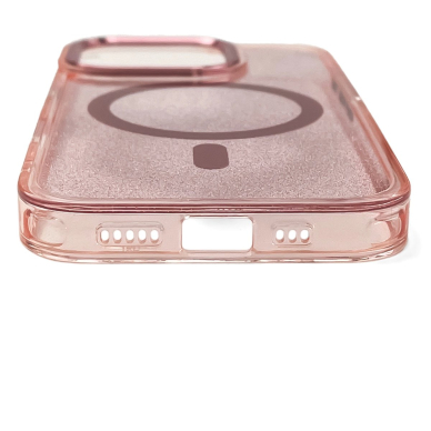 Wozinsky Glitter dėklas Samsung Galaxy S25 - rožinis su blizgučiais 3