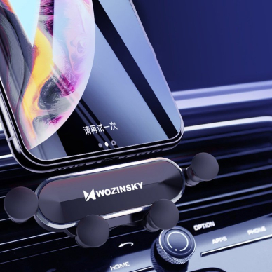 Wozinsky Gravity Car Mount Phone Holder skirta Air Outlet Black (Wch-05) 24