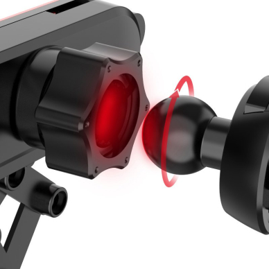 Wozinsky Gravity Car Mount Phone Holder skirta Air Outlet Black (Wch-05) 26 Wozinsky Gravity Car Mount Phone Holder skirta Air Outlet Black (Wch-05) 26