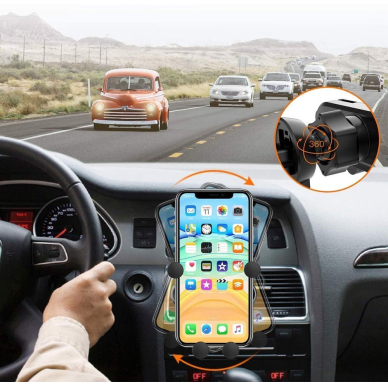 Wozinsky Gravity Car Mount Phone Holder skirta Air Outlet Black (Wch-05) 28