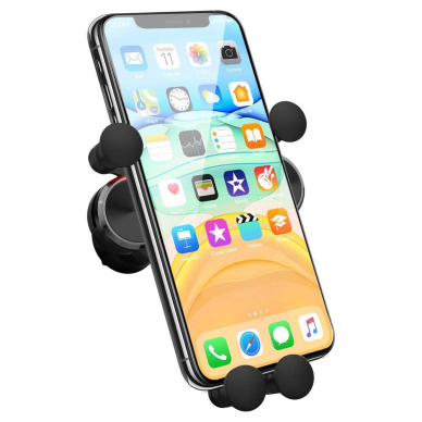 Wozinsky Gravity Car Mount Phone Holder skirta Air Outlet Black (Wch-05) 9 Wozinsky Gravity Car Mount Phone Holder skirta Air Outlet Black (Wch-05) 9