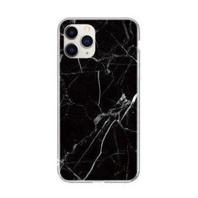 Dėklas Wozinsky Marble iPhone 13 Pro Juodas