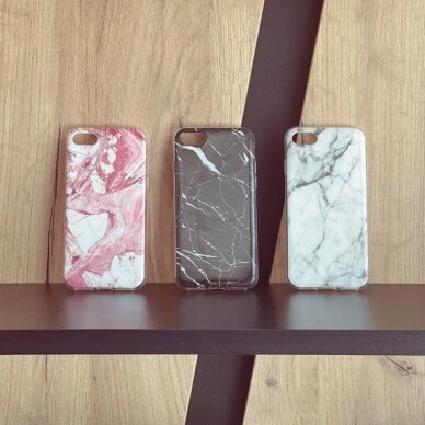 Dėklas Wozinsky Marble TPU case Samsung Galaxy A22 4G Rožinis 4 Dėklas Wozinsky Marble TPU case Samsung Galaxy A22 4G Rožinis 4