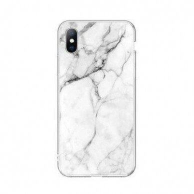 Wozinsky Marble TPU dėklas Samsung Galaxy M51 Baltas 1 Wozinsky Marble TPU dėklas Samsung Galaxy M51 Baltas 1