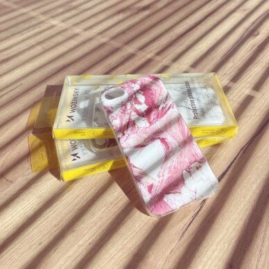 Wozinsky Marble TPU case cover for Xiaomi Mi 11i / Poco F3 black 2 Wozinsky Marble TPU case cover for Xiaomi Mi 11i / Poco F3 black 2