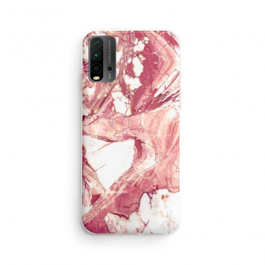 Dėklas Wozinsky Marble TPU Xiaomi Poco M3 / Xiaomi Redmi 9T Rožinis Dėklas Wozinsky Marble TPU Xiaomi Poco M3 / Xiaomi Redmi 9T Rožinis