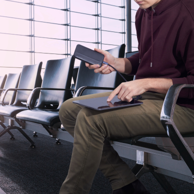 Wozinsky powerbank 10000mAh 2 x USB black (WPBBK1) 2 Wozinsky powerbank 10000mAh 2 x USB black (WPBBK1) 2