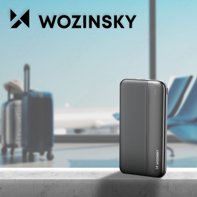 Wozinsky powerbank 10000mAh 2 x USB black (WPBBK1) 6