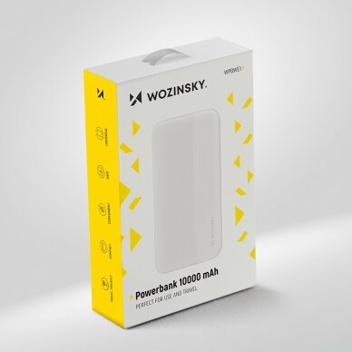 Wozinsky powerbank 10000mAh 2 x USB white (WPBWE1) 4