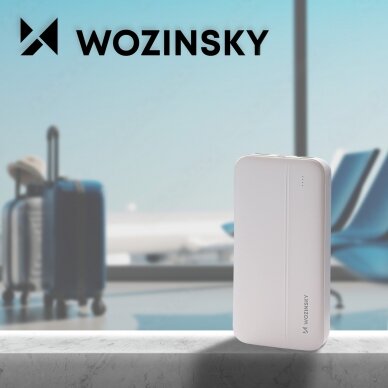 Wozinsky powerbank 10000mAh 2 x USB white (WPBWE1) 8