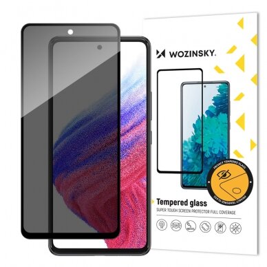 Ekrano apsauga Wozinsky Privacy Glass with Anti Spy Privacy Filter Samsung Galaxy A53 5G Ekrano apsauga Wozinsky Privacy Glass with Anti Spy Privacy Filter Samsung Galaxy A53 5G