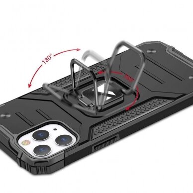 Dėklas Wozinsky Ring Armor iPhone 14 Pro Max Raudonas 4