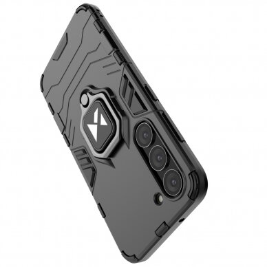 Dėklas Wozinsky Ring Armor Samsung Galaxy S23 Juodas 10 Dėklas Wozinsky Ring Armor Samsung Galaxy S23 Juodas 10