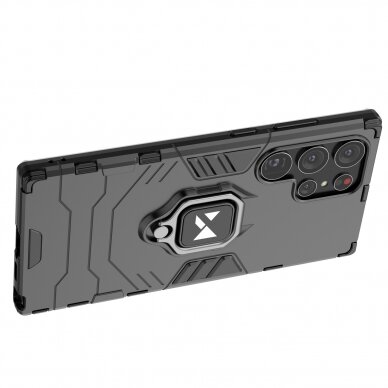 Dėklas Wozinsky Ring Armor Samsung Galaxy S23 Ultra Juodas 9 Dėklas Wozinsky Ring Armor Samsung Galaxy S23 Ultra Juodas 9