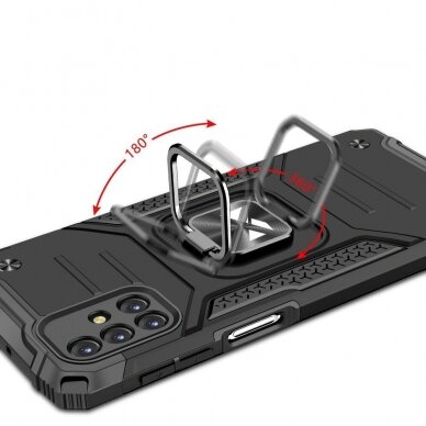 Dėklas Wozinsky Ring Armor Case Samsung Galaxy M31s Mėlynas 5