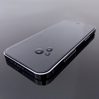 Ekrano apsauga Wozinsky Full Glue iPhone 14, iPhone 13 Pro / iPhone 13 Juodais kraštais (tinka su dėklu) 2 VNT. 7