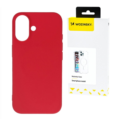 Wozinsky silikoninis lankstus dėklas Samsung Galaxy S25 Ultra – raudonas