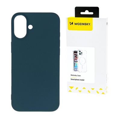 Wozinsky silikoninis dėklas Samsung Galaxy S24 FE - mėlynas