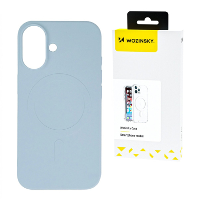Wozinsky silikoninis dėklas su MagSafe Samsung Galaxy S25 Ultra – mėlynas