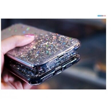 Blizgus TPU dėklas Wozinsky Star Glitter Xiaomi Redmi Note 9T 5G žalias 2 Blizgus TPU dėklas Wozinsky Star Glitter Xiaomi Redmi Note 9T 5G žalias 2