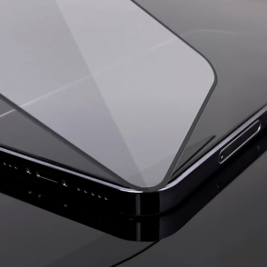 Wozinsky grūdintas stiklas Full Glue Motorola Moto G54, pilnas ekranas su rėmeliu – juodas 2