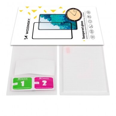 Ekrano Apsauginis Stiklas Su Rėmeliu (tinka su dėklu) Wozinsky Tempered Glass Full Glue Super Tough Samsung Galaxy A22 4G Juodas 2 Ekrano Apsauginis Stiklas Su Rėmeliu (tinka su dėklu) Wozinsky Tempered Glass Full Glue Super Tough Samsung Galaxy A22 4G Juodas 2