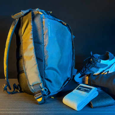 Kelioninis krepšys/kuprinė Wozinsky Travel Sports Bag 40x20x25 cm Juodas (WSB-B01) 26 Kelioninis krepšys/kuprinė Wozinsky Travel Sports Bag 40x20x25 cm Juodas (WSB-B01) 26